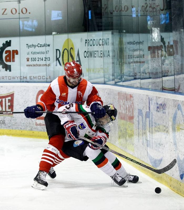 Ice Hockey. Polish Hockey League. GKS Tychy - Comarch Cracovia. 24.03.2016