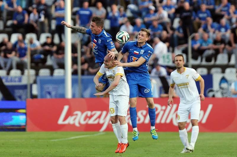 Football. Polish Cup. Zaglebie Sosnowiec - Lech Poznan. 05.04.2016