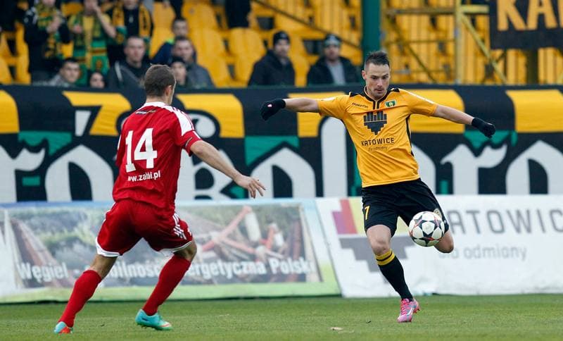 Football. I Liga. GKS Katowice - Dolcan Zabki. 25.10.2015
