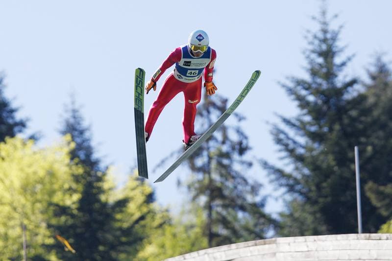 Ski Jumping. Poland national team. Training. 12.05.2016