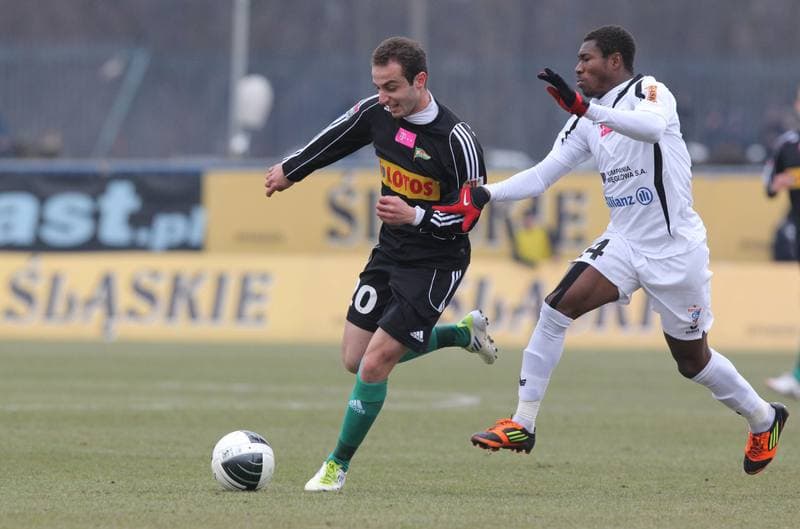 Football. PKO BP Ekstraklasa. Gornik Zabrze - Lechia Gdansk. 15.04.2011