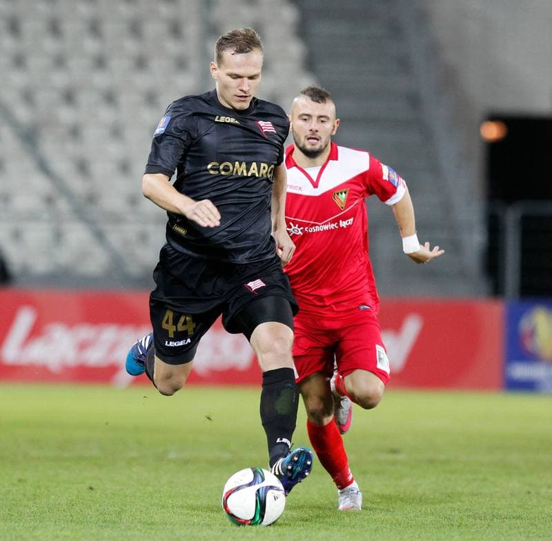 Football. Polish Cup. Cracovia Krakow - Zaglebie Sosnowiec. 19.11.2015