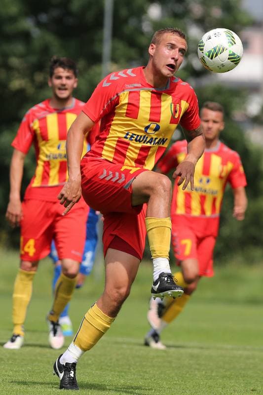 Football. Sparing. Bruk-Bet Termalica Nieciecza - Korona Kielce. 25.06.2016