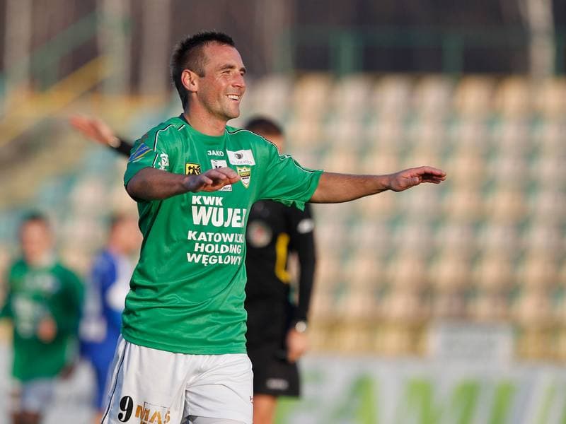 Football. II Liga Opolsko Slaska. Rozwoj Katowice - Nadwislana Gora. 15.11.2014
