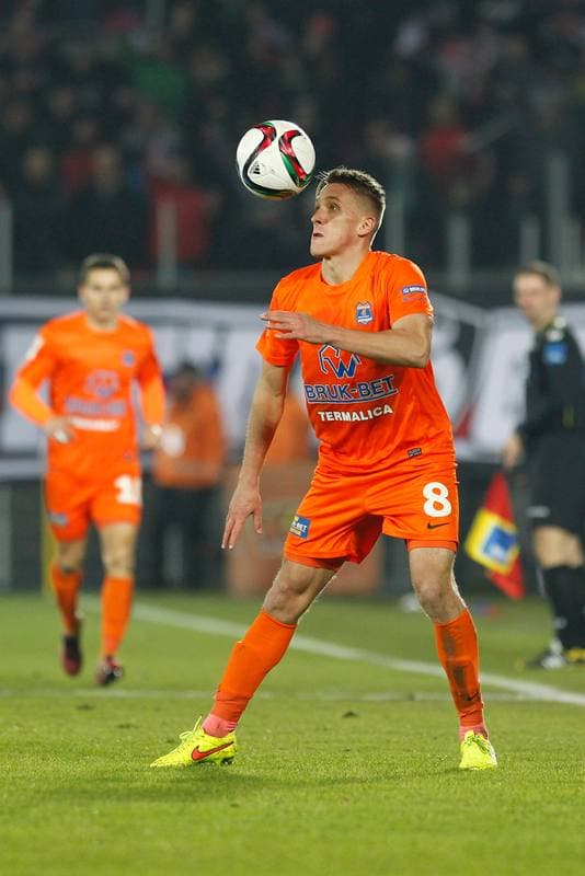Football. PKO BP Ekstraklasa. Gornik Zabrze - Termalica Bruk-Bet Nieciecza. 12.12.2015