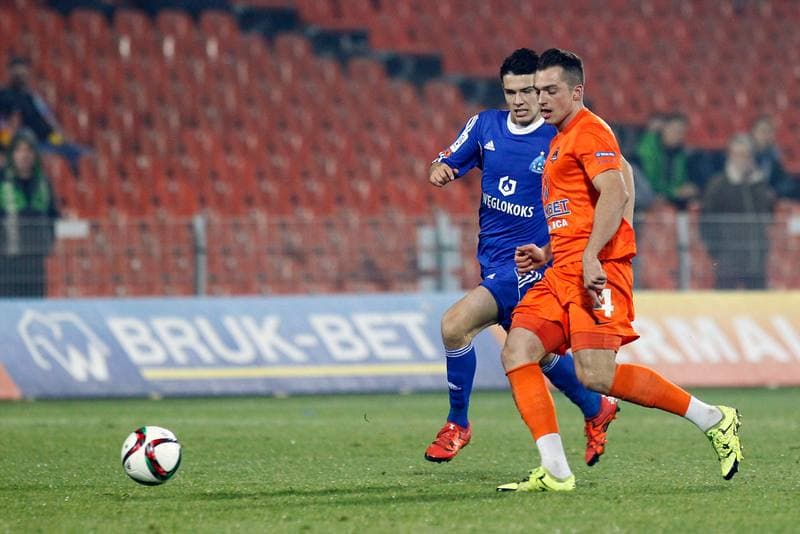Football. PKO BP Ekstraklasa. Termalica Bruk-Bet Nieciecza - Ruch Chorzow. 19.12.2015