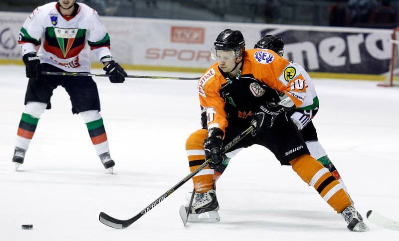 Ice Hockey. Polska Hokej Liga. GKS Tychy - JKH GKS Jastrzebie. 30.11.2014