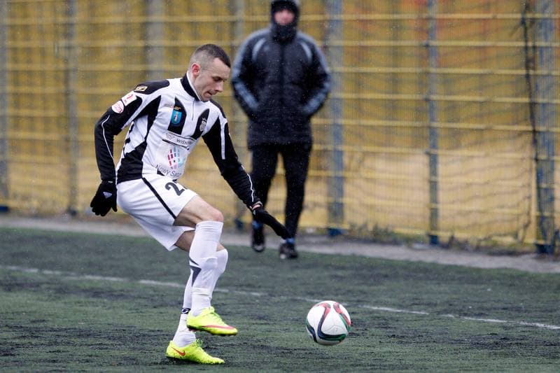 Football. II Liga. GKS Tychy - Sandecja Nowy Sacz. 10.02.2016