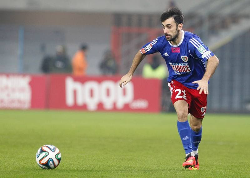 Football. T-Mobile Ekstraklasa. Piast Gliwice - Pogon Szczecin. 15.12.2014