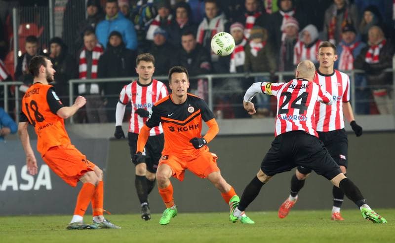 Football. PKO BP Ekstraklasa. Cracovia Krakow - Zaglebie Lubin. 26.02.2016
