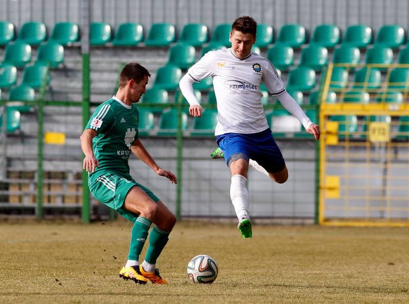 Football. Sparing. GKS Katowice - Stal Mielec. 27.02.2016