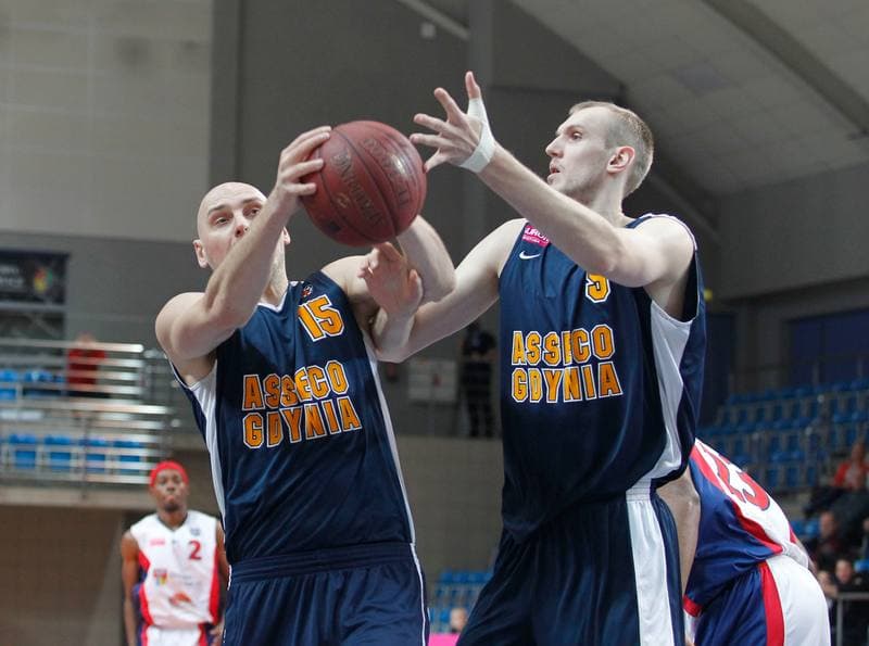 Basketball. Tauron Basket Liga. MKS Dabrowa Gornicza - Asseco Gdynia. 03.01.2015