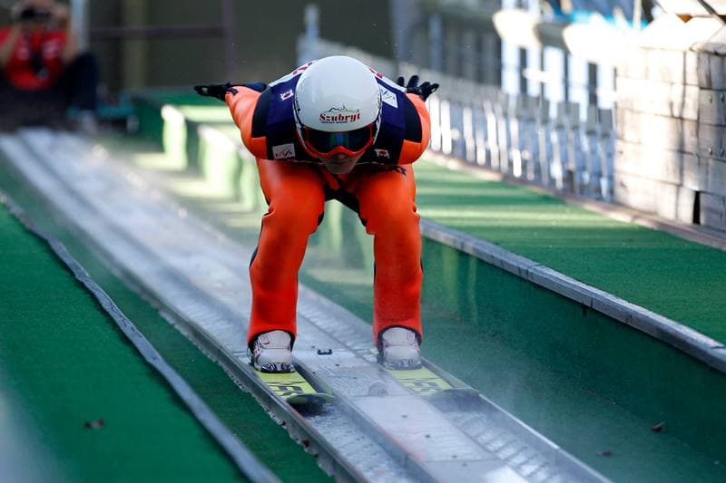 Ski Jumping. Poland national team. Training. 01.09.2016