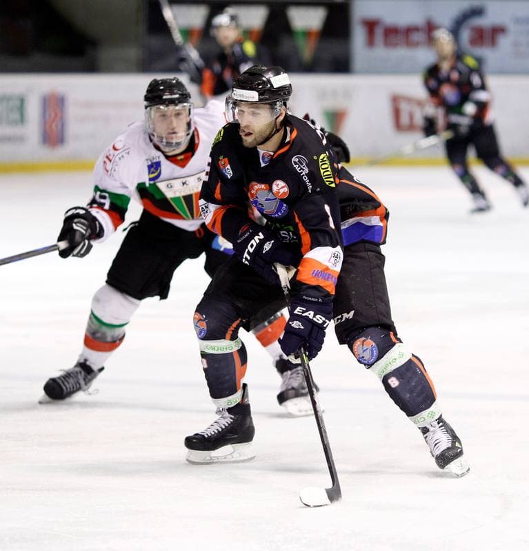Ice Hockey. Polska Hokej Liga. GKS Tychy - Ciarko KH Sanok. 23.01.2015