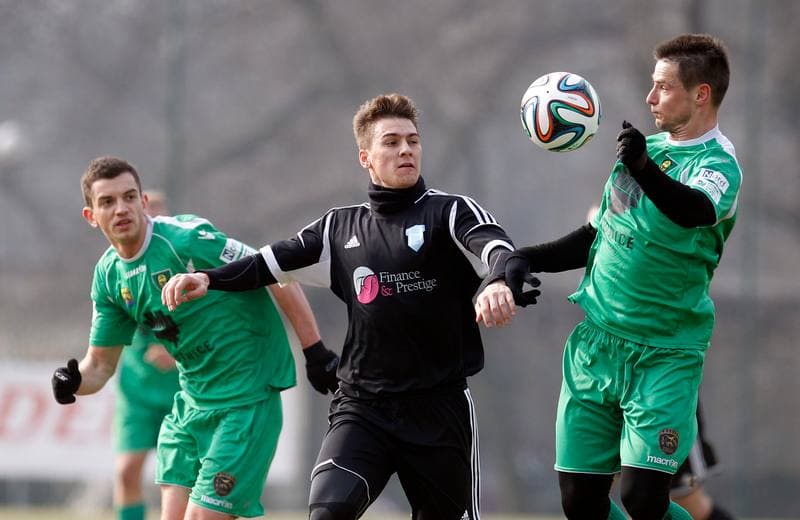 Football. Friendly Match. GKS Katowice - Nadwislan Gora. 28.02.2015