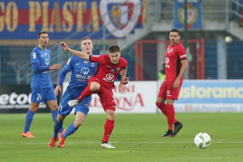 Football. Lotto Ekstraklasa. Piast Gliwice - Bruk-Bet Termalica Nieciecza. 28.10.2016