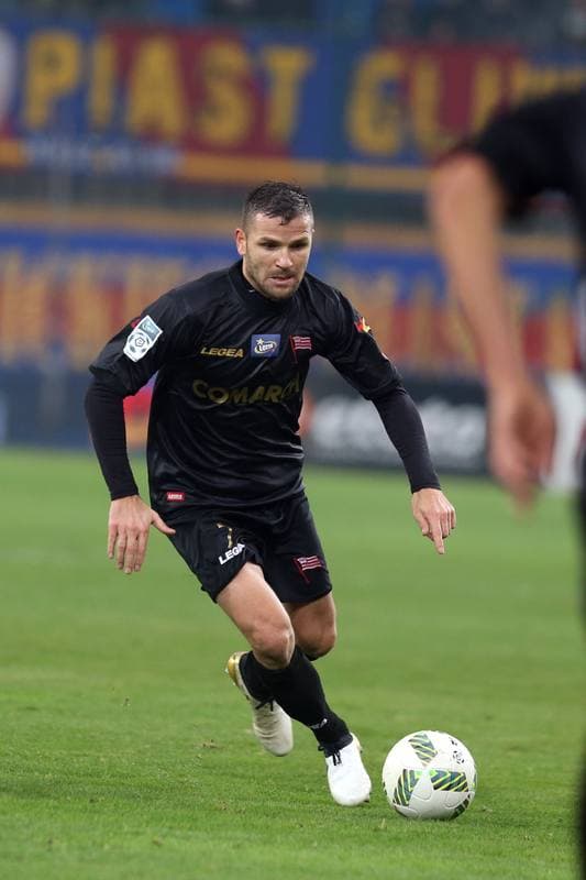 Football. Lotto Ekstraklasa. Piast Gliwice - Cracovia Krakow. 18.11.2016