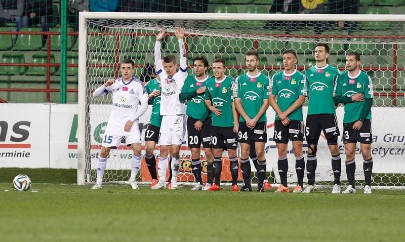 Football. T-Mobile Ekstraklasa. GKS Belchatow - Ruch Chorzow. 16.03.2015