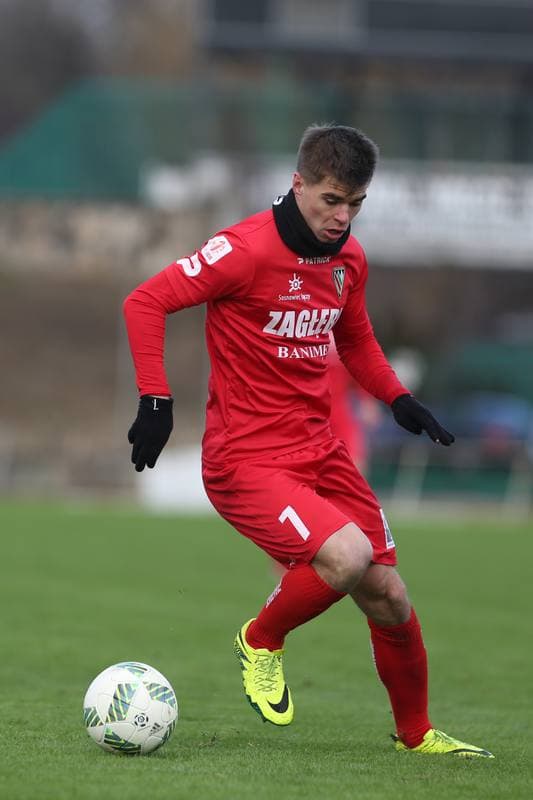 Football. Sparing. Zaglebie Sosnowiec - GKS Tychy. 25.02.2017