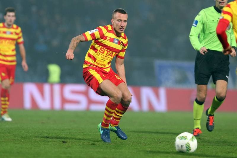 Football. Lotto Ekstraklasa. Ruch Chorzow - Jagiellonia Bialystok. 26.11.2016