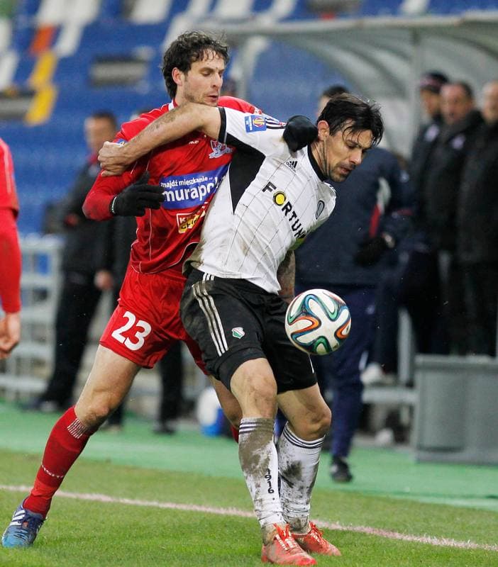 Football. T-Mobile Ekstraklasa. Podbeskidzie Bielsko Biala - Legia Warsaw. 01.12.2013