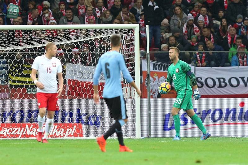 Football. International Friendly. Poland - Uruguay. 10.11.2017
