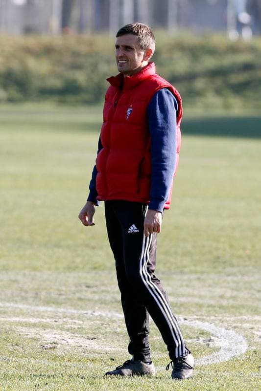 Football. Gornik Zabrze. Training. 23.11.2017