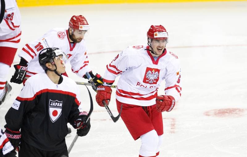 Ice Hockey. IIHF World Championship Division 1A. Poland - Japan. 20.04.2015
