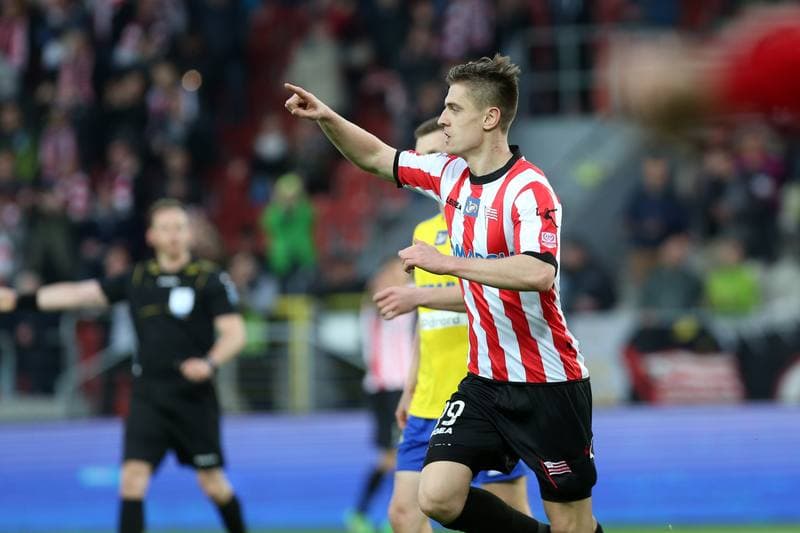 Football. Lotto Ekstraklasa. Cracovia Krakow - Arka Gdynia. 08.05.2017
