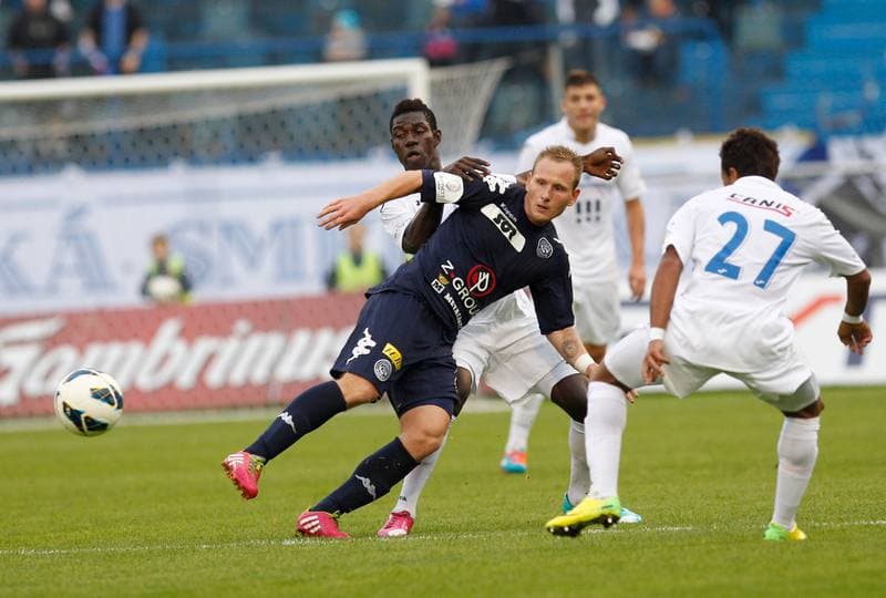 Football. FACR Cup. Banik Ostrava - 1. FC Slovacko. 08.10.2014