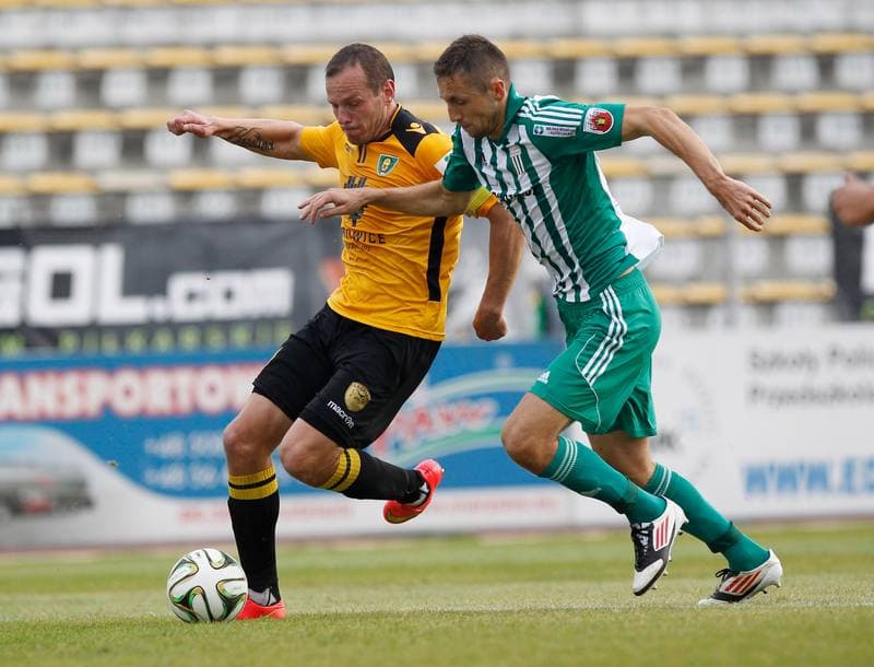 Football. I Liga. Olimpia Grudziadz - GKS Katowice. 11.10.2014