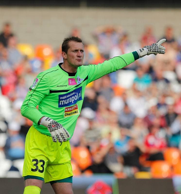 Football. T-Mobile Ekstraklasa. Podbeskidzie Bielsko Biala - Cracovia Krakow. 29.05.2015