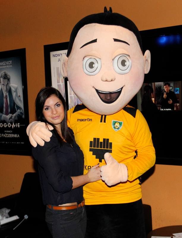 Football. GKS Katowice. Press Conference. 23.11.2014