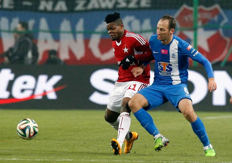 Football. T-Mobile Ekstraklasa. Wisla Krakow - Lech Poznan. 07.12.2014