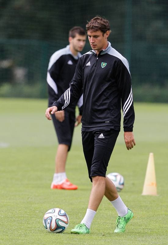 Football. GKS Katowice. Training. 29.06.2015