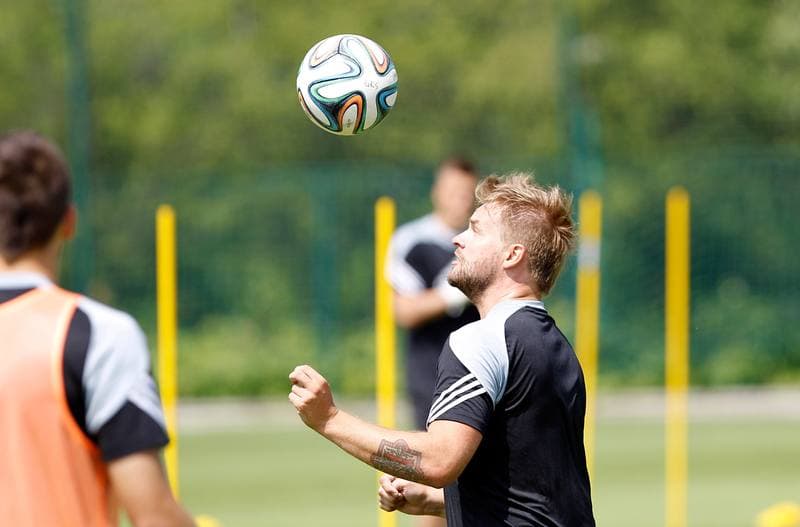 Football. GKS Katowice. Training. 29.06.2015
