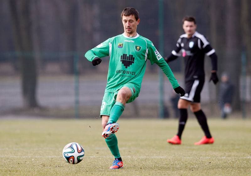 Football. Friendly Match. GKS Katowice - Nadwislan Gora. 28.02.2015