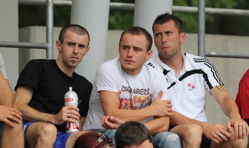 Football. Wisla Sparing. Podbeskidzie Bielsko-Biala - MFK Dolny Kubin. 16.07.2011