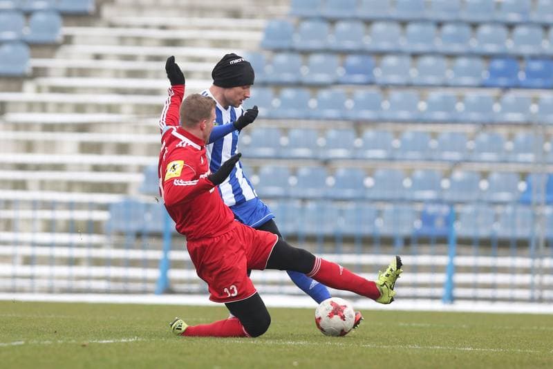 Football. Sparing. Ruch Chorzow - Fotbal Trinec. 23.02.2018