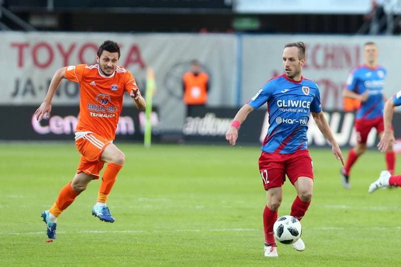 Football. Lotto Ekstraklasa. Piast Gliwice - Bruk-Bet Termalica Nieciecza. 19.05.2018