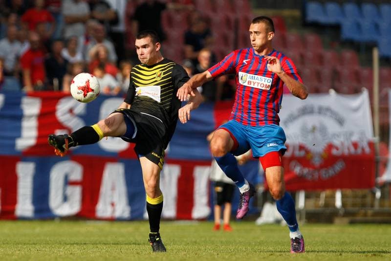 Football. Playoff for III Liga. Polonia Bytom - Ruch Radzionkow. 16.06.2018
