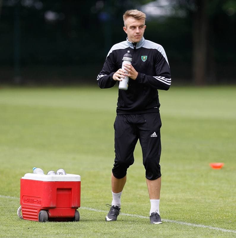 Football. GKS Katowice. Training. 29.06.2015