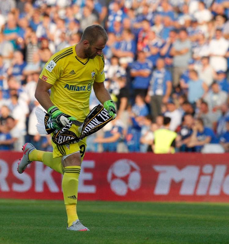 Football. T-Mobile Ekstraklasa. Ruch Chorzow - Gornik Zabrze. 04.10.2014