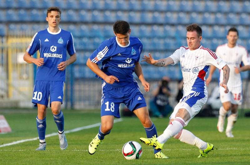 Football. T-Mobile Ekstraklasa. Ruch Chorzow - Gornik Zabrze. 04.10.2014