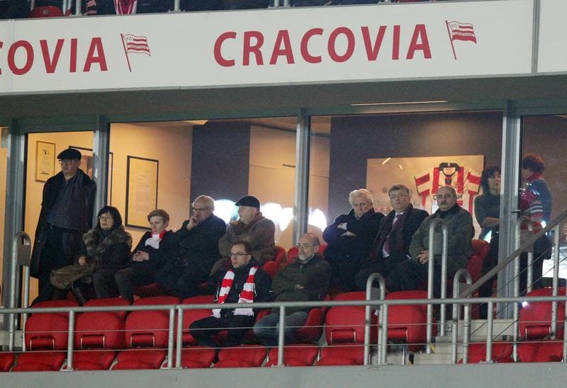 Football. T-Mobile Ekstraklasa. Cracovia Krakow - Zaglebie Lubin. 02.03.2012