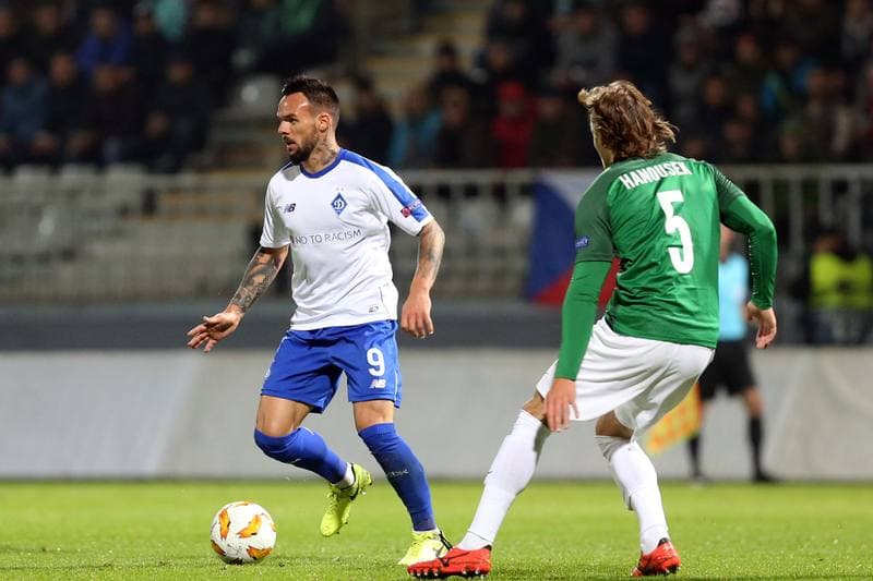 Football. UEFA Europa League. FK Jablonec - Dynamo Kyiv. 04.10.2018