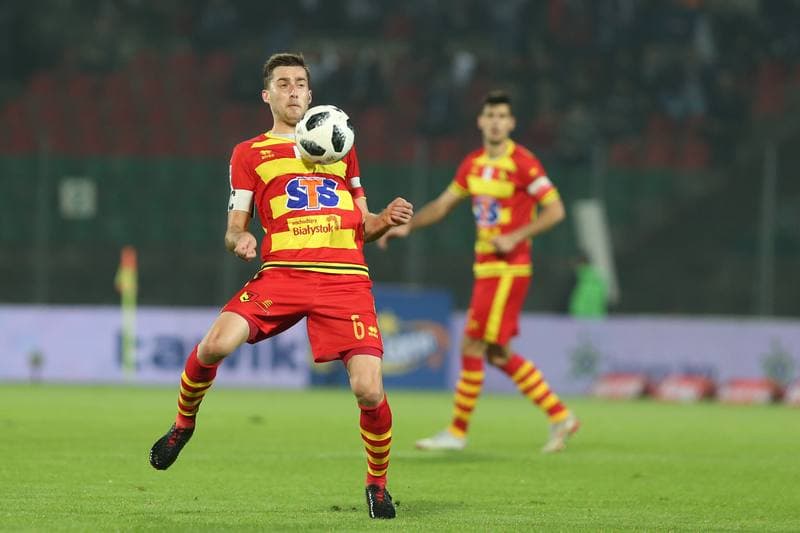 Football. Lotto Ekstraklasa. Zaglebie Sosnowiec - Jagiellonia Bialystok. 05.11.2018