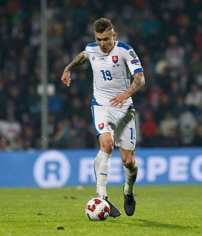 Football. UEFA Euro 2016 Qualifiers. Slovakia - Belarus. 09.10.2015