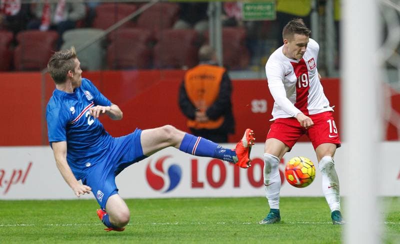 Football. International Friendly. Poland - Iceland. 13.11.2015