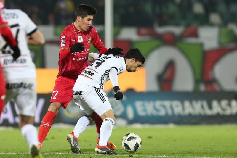 Football. Lotto Ekstraklasa. Zaglebie Sosnowiec - Legia Warsaw. 20.12.2018